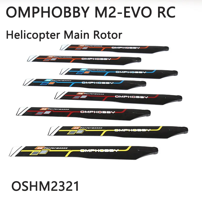OMPHOBBY M2 EVO Модель Радиоуправляемого вертолета M2-EVO Аутентичные детали Несущего винта OSHM2321 0
