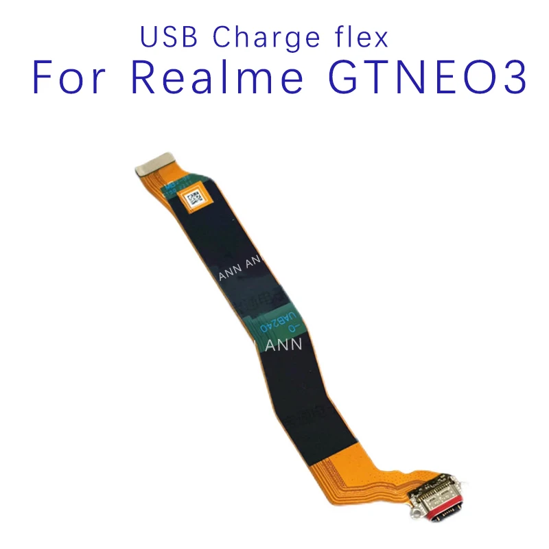 USB Док-станция Для зарядки Порты И Разъемы Разъем Jack Plug Гибкий Кабель Для OPPO Realme GT Neo 2 3 Master Narzo 30 Модуль Платы Зарядки 1