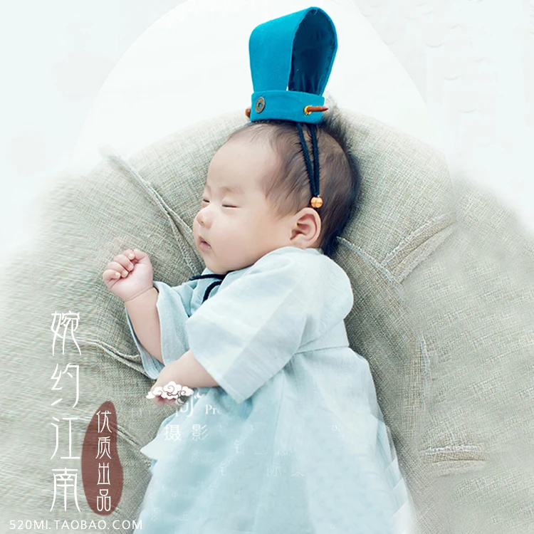 YuZiChengShuo Китайский традиционный костюм для дня рождения для маленьких мальчиков, одежда для фотосъемки или выступления на сцене для мальчика 90 см/ч 0