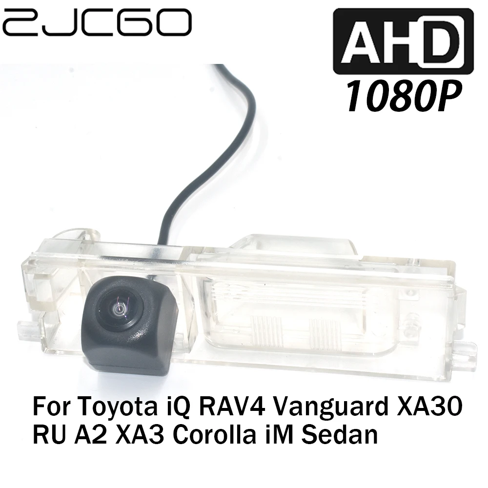 ZJCGO Вид Сзади Автомобиля Обратный Резервный Парковочный AHD 1080P Камера для Toyota iQ RAV4 Vanguard XA30 RU A2 XA3 Corolla iM Седан 0