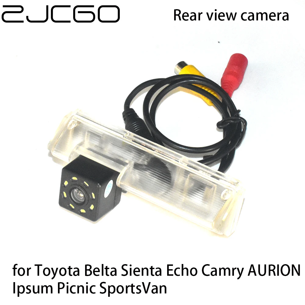 ZJCGO Камера заднего Вида Заднего Вида для Toyota Belta Sienta Echo Camry AURION Ipsum Picnic SportsVan 0