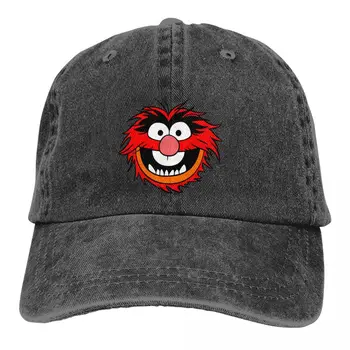 Летняя кепка С солнцезащитным козырьком Для Лица, Кепки в стиле хип-хоп, Ковбойская шляпа с животными, Остроконечные шляпы