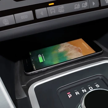 Для Land Rover Discovery Sport 2015-2019 15 Вт автомобильное беспроводное зарядное устройство быстрое зарядное устройство для телефона зарядная панель держатель телефона аксессуары