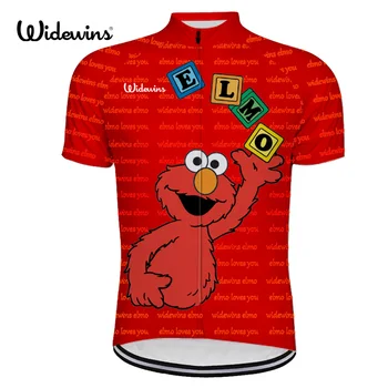 Велосипедная Майка Elmo Loves You с Коротким рукавом, Спортивная Одежда для Гонок, Топы, Велосипедные Подмышки, Велосипедная Майка Elmo Loves You с коротким рукавом, elmo 8014
