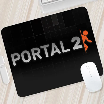 Portal 2 Маленький Коврик Для Мыши Игровой Коврик Для Мыши PC Gamer Коврик для Мыши Силиконовый Компьютерный Офисный коврик Коврик для клавиатуры Настольный коврик для ноутбука Коврик для мыши