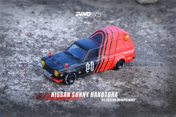 INNO 1:64 nissan sunny hakotora Коллекция Металлических Литых под давлением Имитационных моделей Автомобилей Игрушки