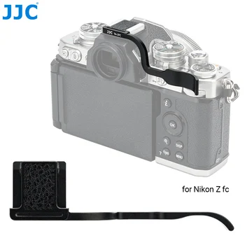 JJC Рукоятка с поднятым Большим пальцем для Nikon Z fc, Металлический Держатель Рукоятки, Ретро-Колпачок для Горячего Башмака из Микрофибры для Аксессуаров Камеры Zfc