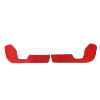 Декоративная крышка передней панели регулировки автомобиля для Jimny 2019 2020 2021 2022 Аксессуары, красное углеродное волокно