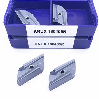 10 шт., Твердосплавная вставка KNUX160405 R LT10, Высококачественные режущие инструменты для перемещения металла, износостойкий инструмент