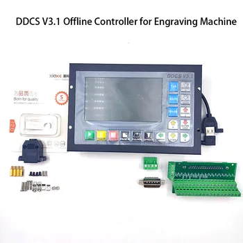 Бесплатная доставка! Контроллер с ЧПУ 3 Оси 4 оси DDCSV3.1 автономный контроллер автономная плата управления для гравировального станка с ЧПУ