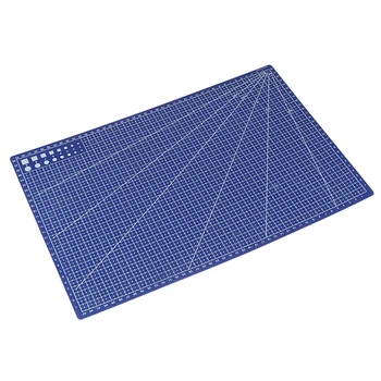 Разделочная доска формата А3, синий лоскутный коврик для резки, Коврик для резки, Ручной инструмент 