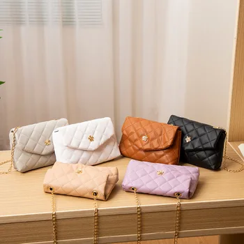 Женская сумка 2023 Трендовая сумка через плечо Роскошные дизайнерские женские сумки через плечо с вышивкой Lingge, Маленькие сумочки, кошелек для телефона