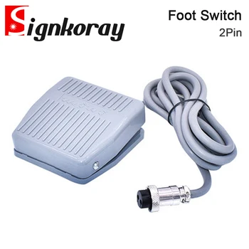 Педаль Электрической Мощности Ножного Переключателя SignkoRay Footswitch Foot Momentary Control Switch для Лазерной Маркировочной машины