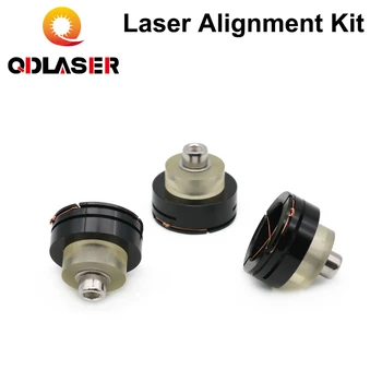 Устройство для калибровки траектории лазера QDLASER, Черный комплект для выравнивания регулятора Для станка для лазерной резки CO2, калибровка траектории лазера