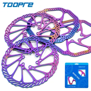 TOOPRE MTB Велосипедный диск 160/180 G3/HS1, цветной горный велосипедный диск, полые сверхлегкие Тормозные колодки с шестью гвоздями