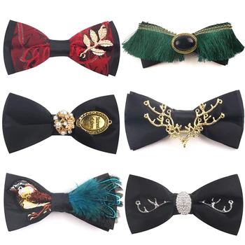 Новый галстук-бабочка для мужчин и женщин, классические костюмы, галстук-бабочка для деловой свадьбы, галстуки-бабочки для взрослых, галстуки-бабочки