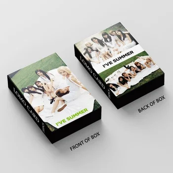 Фотокарточки IVE Kpop, Новый альбом After Like Lomo, летние фотокарточки, Открытка для коллекции поклонников 55 шт./компл.