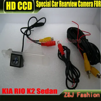 Заводская продажа ccd CCD Камера заднего вида автомобиля Резервная камера для Kia K2 Rio Камера CCD ccd-чип ночная водонепроницаемая камера ZJ