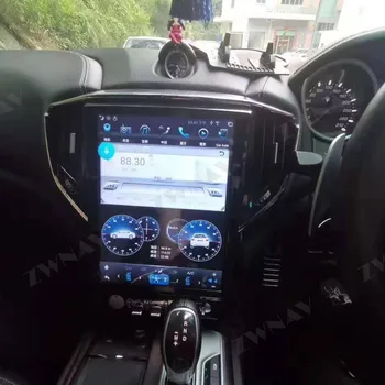 Вертикальный экран Tesla Android 9,0 PX6 4 ГБ + 64 ГБ Для Maserati Ghibli M157 2013 2014 2015-2018 встроенная DSP CARPLAY GPS навигация