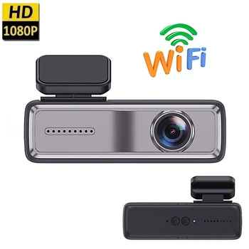 1080P WiFi Автомобильный Видеомагнитофон 24H Мониторинг парковки DVR Dash Camera 150 ° Широкоугольная Автомобильная Камера Ночного Видения WiFi App Dashcam