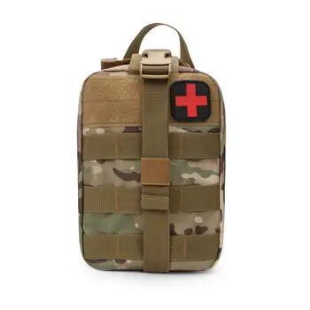 Тактические аптечки первой помощи Медицинская сумка Аварийный Открытый Армейский охотничий автомобиль Аварийный Инструмент для выживания в кемпинге Военный EDC чехол