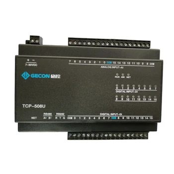 16AI + 16DI аналоговый прием 16DI переключатель ввода-вывода Ethernet модуль ввода-вывода RS485 232 расширение ПЛК