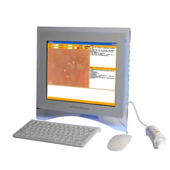 Анализатор кожи лица, интерфейс сенсорного экрана, 3D анализатор кожи лица для определения влажности лица и последующего анализа кожи