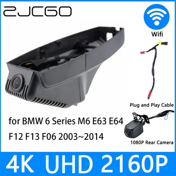 ZJCGO Видеорегистратор 4K UHD 2160P Автомобильный Видеорегистратор Ночного Видения DVR для BMW X1 E84 X3 E83 F25 X5 E70 X6 E71 E72 Z4 E85 E86 E89