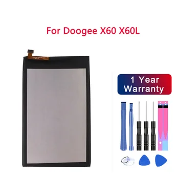 Высококачественный оригинал для Doogee X60 X60L Замена батареи 3300 мАч Запчасти батарея для Doogee X60 X60L Батареи + Бесплатные инструменты