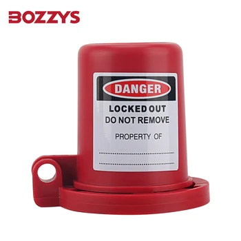 BOZZYS PP Материал Многоцелевой Красный штекер, крышка блокировки клапана Диаметром 9 мм, кабель для электрической изоляции