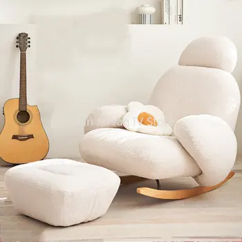 Кресла для гостиной, Качающийся Ленивый диван, Дизайнерские Стулья для гостиной, Бытовая Расслабляющая Мебель для балкона Cadeiras WZ50KT
