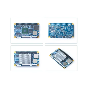 CORE4418 Плата разработки + Антенна + Радиатор S5P4418 -Core 1GB + 8GB EMMC WiFi BT4.0 Гигабитный сетевой интерфейс Lubuntu