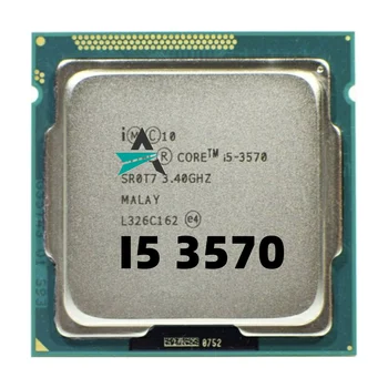 Подержанный процессор i5 3570 четырехъядерный 3,4 ГГц L3 = 6 М 77 Вт Разъем LGA 1155 Настольный процессор I5-3570 Бесплатная доставка