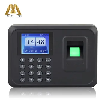 F01 Биометрическая система учета рабочего времени по отпечаткам пальцев Регистратор часов Устройство для распознавания сотрудников Электронная машина