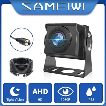 Автомобильная камера 1080P HD ИК ночного видения AHD, вид сзади автомобиля, грузовик, камера ночного видения Starlight для автобуса