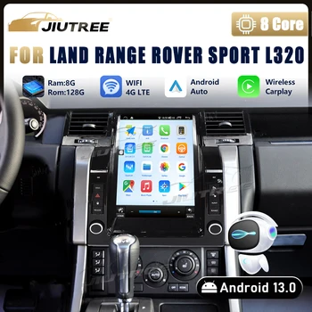 12,1 Дюймов Android 13 Автомобильный Радиоприемник Для Land Range Rover Sport L320 2005 2006 2007-2009 Автомобильный Мультимедийный Стерео GPS Навигационный Плеер