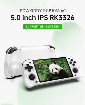 256G RGB10 Max 2,5 дюймовая Портативная Игровая консоль Для PS1 PSP N64 3D Rocker 30000 Ретро Игровой Плеер Коробка С Wifi BT Подарками