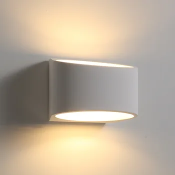 G9 LED 5 Вт Гипсовый Настенный светильник, Бра, Современная Прикроватная лампа для спальни, Декор для прихожей, гостиной, Освещение для домашней кухни, wandlamp