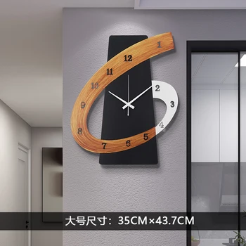 Эстетические Ксеноморфные Настенные часы Дизайн ванной Комнаты Модные Креативные Минималистичные Настенные часы для ресторана Современное Оригинальное оформление