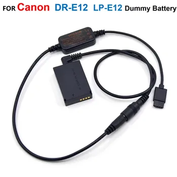 Кабель-адаптер для фиктивного аккумулятора DR-E12 LP-E12 DJI Ronin-S Для питания камер Canon EOS M M2 EOS-M50 EOS M10 M50 M100