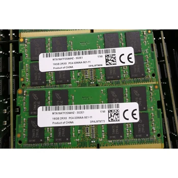 1 шт. Для MT RAM 16G 16GB 2RX8 PC4-3200AA-SE1 DDR4 3200 MTA16ATF2G64HZ-3G2E1 Память Ноутбука Быстрая доставка Высокое качество