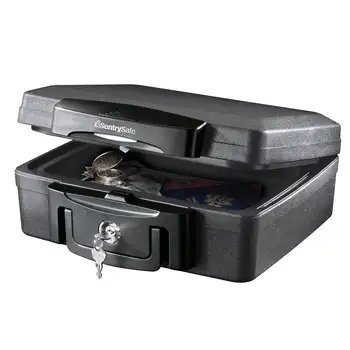 SentrySafe H0100 Огнестойкая коробка и водонепроницаемая коробка с замком для ключей 0,19 Кубических Фута Органайзер для Домашнего Офиса Home Office