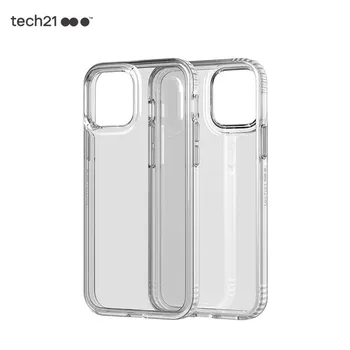 Tech21 Evo Clear Super Anti-drop Прозрачный Чехол Для телефона Apple iPhone 12 Mini 12 Pro Max С Розничной Упаковкой