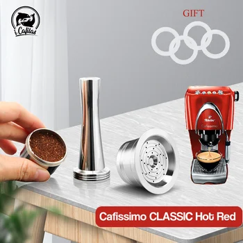 Многоразовая Заправка Кофейной Капсулы Pod для Tchibo Cafissimo & K fee ALDI Expressi Металлические Фильтры из Нержавеющей Стали Для Приготовления Кофе