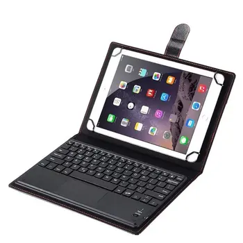 Для 10,1-дюймового планшетного ПК Chuwi Hi9 Air, Универсальная Беспроводная клавиатура Bluetooth, планшет, Кожаный чехол, подставка, защитный чехол + ручка