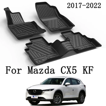 Автомобильные Коврики LHD, Двухслойные Накладки Для Ног Из TPE, Подкладочный Коврик Для Mazda CX5 CX 5 KF 2019 2020 2021 2022, Аксессуары