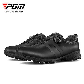 Водонепроницаемая спортивная обувь Pgm, мужская обувь для гольфа, Дышащая обувь для фитнеса, мужская обувь для инструктора по гольфу с нескользящей поворотной пряжкой