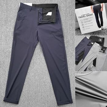 Новые мужские облегающие повседневные брюки для гольфа, весна-лето, трендовые спортивные тонкие брюки на открытом воздухе