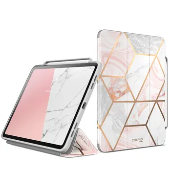 Чехол для iPad Pro 12.9 (2022/2021/2020/2018) i-Blason Cosmo с трехстворчатой подставкой для всего тела, защитный чехол Smart Cover с функцией автоматического перехода в режим ожидания