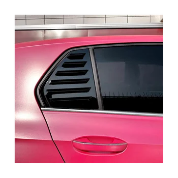 Шторка на заднем стекле автомобиля, Боковая вентиляционная крышка, декоративная отделка для 8 MK8 2020-2022 (черный)